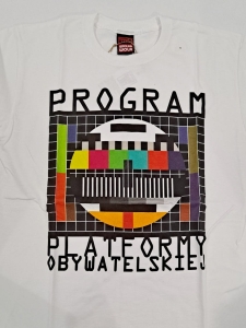 Koszulka Program Platformy Obywatelskiej  (męska)