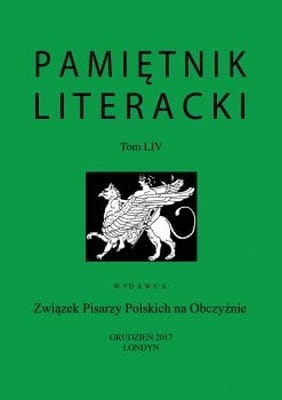 Pamiętnik Literacki Tom LIV