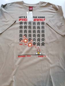 Koszulka Let`s play the game fight evil!
