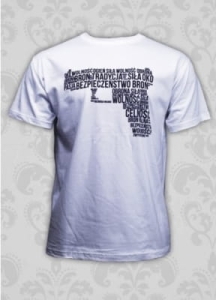 Koszulka PISTOLET Biała