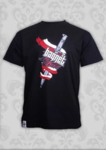 Koszulka BAGNET NA BROŃ Czarna