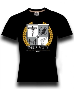 Koszulka Deus Vult czarna